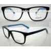 Flexible Blue Handmade Acetate Optical Frame for Men / Women, Lightweight