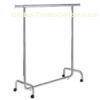 Home Balcony Free Standing Clothes Rack , Custom Portable Clothing Rack
