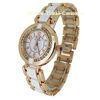 Stylish Analog Quartz Watch Unisex quartz movt watch Alloy Strap