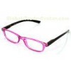 Rectangular PC Polycarbonate Eyeglass Frames For Ladies For Decoration Frames Glasses , Pink / Red /