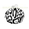 Water transfer printed pocket change purse beautiful Silicone Promotional Gift