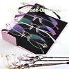 Rimless Phanton Crystal Optical Frame Eyeglasses (1005)