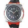 Red Black Mens Analog Watch / Mens Dress Quartz Wrist Watch