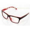 Comfortable Polycarbonate Optical Eyeglass Frames For Women , Black And Red