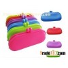 Rohs / SGS Bussiness Promotion Gift Silicone Coin Purse for Sunglasses Lipsticks Phone