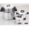 Restaurant / Home 10 Piece Aluminum Cookware Set, Cooking Pot Sets for Gas Cooker