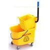 OEM Industrial Mop Wringer Trolley 360 Spin Mops 26L mop buckets with wringers
