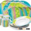 16pcs Melamine Dinnerware