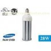 AC110V 3000lm E26 2700K - 6500K LED Corn COB Bulb 28W For Post Top Retrofit