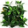 Family Leaf Artificial Hedge Fence Outdoor Artificial Plants Red Leaf