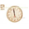 Round Natural White Pine Sauna Sand Timer Clock Hourglass For Dry Sauna Room