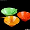 Color plastic soup bowl bowl thickened double thread bowl melamine melamine melamine tableware