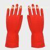 Home Red latex glove , Diamond grip Latex Gloves for gardening