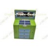 Unique Cardboard Leather Jewelry Boxes For Women Gift With Mirror Inside