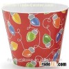 Colored Plastic Plant Pots