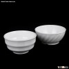 Japanese minimalist plastic melamine melamine melamine tableware bowl bowl bowl white food bowl