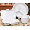 bagasse tableware,biodegradable lunch box,biodegradable and compostable plates