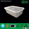 Plastic Container Clear with Lids (750)