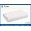 Ventilated Wave Memory Foam Neck Massaging Pillow With Velvet Breathable Cover