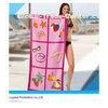 Custom printed promotional beach towel / bath towel