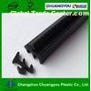 Metal exterior Door PVC Rubber Sealing Strips , Soundproof Window Seals