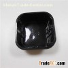 Black Square Fast Food Box