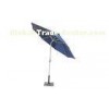 270cm Blue Outdoor Patio Umbrella Aluminium With Crank For Company