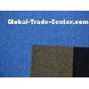 Blue Wool Blend Fabric