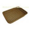 Handweaved  Brown poly Rattan Bread Basket  for bakery
