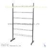 Steel Metal Free Standing Clothes Rack Boutique Clothing Display Racks