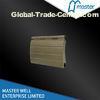 Parking  Roller Shutter Garage Doors Europe Style , Champagne Color
