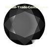 Natural Black Spinel Gemstone For Loose Gemstones Pendants 1.5mm
