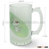 16oz Beer Glass Mug(frosted)_Sublimation Mugs Blank