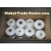 60s/3 100% Polyester Sewing Yarn , Raw White For Embroidery