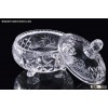 Glass sugar jar