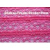 Pink Bubble Stretch Lace Fabric 92% Nylon + 8% Spandex CY-LW0220