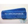 Professional Microfiber Flat Microfiber Mop Head Pad With Pp Strips 5 x 24