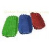 Colorful Long Rattan Bread Basket Tray Washable For Restaurant