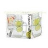 Customized mason jar mugs with lids 22oz / mason jar for drinking food grade