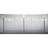 High Strength Villa Park Ornamental Aluminum Fence , Metal Garden Fence