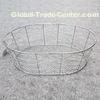 Oval Basket, Made of Wire, Comes in Silver, Suitable for Packing and Storage