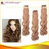 Tangle Free 20 Inch Remy Hair Extensions Body Wave With Light Color