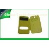 Orange Samsung Mobile Phone Cases , Galaxy Note 2 Battery Cover  Flip Style