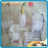 high transparent cheap bathroom set china