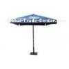 200cm Blue Square Outdoor Patio Umbrella , Metal Frame For Advertising