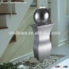 New hot sale!Floor standing stainless steel sphere fountain for home decoration