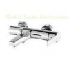 2 Hole One Handle Bathtub Shower Faucet Chrome Plated and Brass divertor for Bathroom Tub