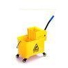 20L Industrial MopBucketWring Trolley with Water Wringer Car Pushing Handle