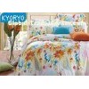 Luxury Double Colorful Cotton Bedding Sets / Twin Bedroom Bed Sets