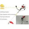 Brush Cutting Equipment Gasoline Shoulder Brush Cutter Grass Trimmer High Efficiency